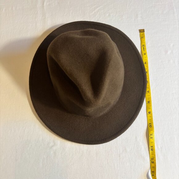Yellow 108 Salvaged Brown Wool Hat - Size Medium main image 4